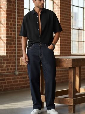 Emporio Armani J25 extra loose fit jeans
